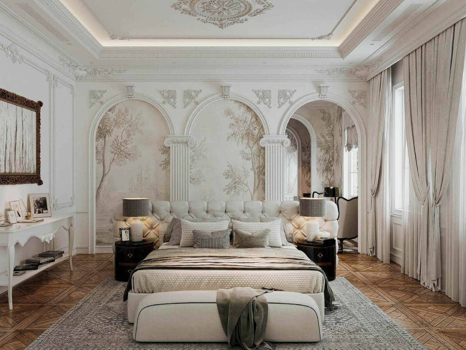 nội thất biệt thự noble palace long biên